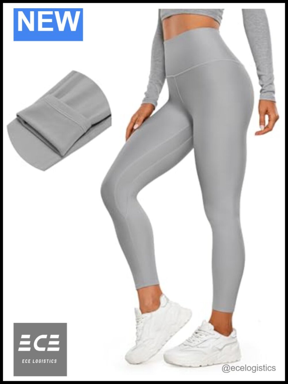 Fleece Lined Thermal Leggings High Waisted 25 Inseam Winter Warm Yoga Pants